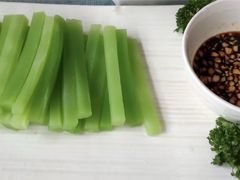 白灼莴笋-茶油香闽南菜·花园餐厅(前埔店)