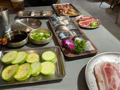 -围炉肉舍•炭烤活鳗•丹东海鲜烤肉(步行街店)