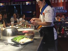 自助取餐区-尚雅铁板料理自助餐厅(乐松店)