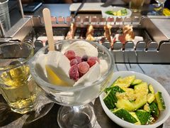 呼伦贝尔的雪-很久以前羊肉串(昌里路三钢里店)