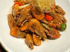 油爆河虾-杭州西子湖四季酒店·金沙厅