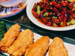 蛋黄鸡翅-新白鹿餐厅(虹桥南丰城店)