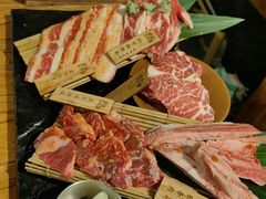 黑牛五品盛-黑牛の店·和牛烧肉(合生汇店)