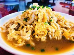 银鱼炒土鸡蛋-湖鲜楼