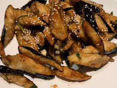 风味茄子-老牌坊•鲁菜名店•地道济南菜(大观园商埠店)