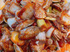 炒花甲-十里铺铁板鱿鱼