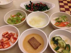 免费小菜-金豆角砂锅焖面(安贞店)