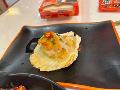 扇贝-宝记烧烤·碳锅羊肉·羊蝎子火锅·夜食社(文体路创始店)