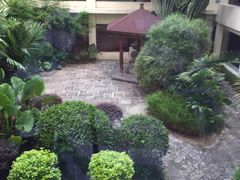 房间外的小花园-厦门悦华酒店