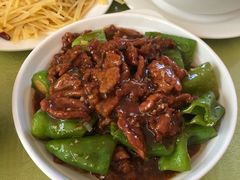 虎皮椒炒肉片-大顺堂食府(牛街店)