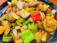 洋葱炒大肠-台州老六海鲜面馆(上南总店)