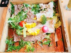 霜降黑猪肉双拼-蟹的岡田屋(正大广场店)