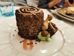 招牌树根蛋糕-莫斯科餐厅