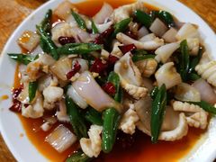 尖椒鱿鱼-温州一家人美食(西木头市店)