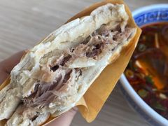 樊记纯瘦肉夹馍-樊记腊汁肉(竹笆市总店)