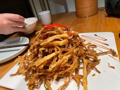 鲜椒小炒蟹味菇-竹里馆·淮扬菜·功夫茶(老门东店)