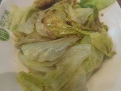 白灼生菜-甲乙饼·手工牛肉饼(金地广场店)