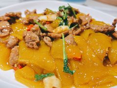 小炒黄牛肉-磁州卤面·邯郸地方菜(复兴区店)