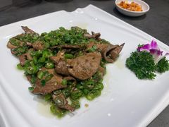 尖椒猪肝-芙蓉凰花园酒楼