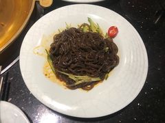 酸辣蕨根粉-猪啊牛呀羊啊铜盘烤肉(正大广场店)