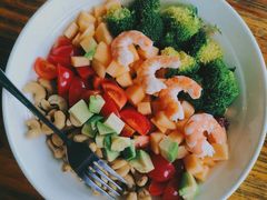 海鲜牛油果沙拉-烛影拾光观景餐厅·创意菜·摄影·小提琴(大唐不夜城店)