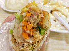 嵌糕夹肉和泡虾-温岭特色嵌糕(开元店)