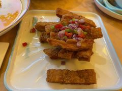 黄金脆排-新镇江酒家(南京西路店)