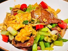 滑蛋小炒牛肉-绿茶餐厅(coco park 店)