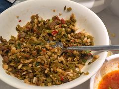酸豆角鸡胗-兰湘子·湘菜小炒(济南领秀城店)