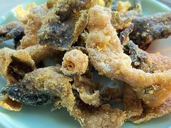 咸蛋黄炸鱼皮-新加坡海鲜(国贸商城店)