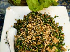 蚬肉生菜包饭-老崇左特色风味食馆