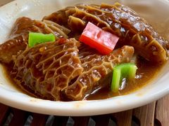 沙茶酱蒸金钱肚-悦湖公馆