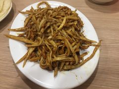 杏鲍菇炒肉丝-姥家春饼店(漳州二路店)