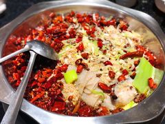 炝锅无刺巴沙鱼-清真·锦翔炝锅鱼(明德门店)