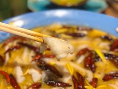 麻辣酸菜鲈鱼-鱼库·不仅是一家烤鱼店(车公庙店)