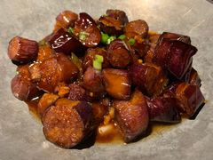 客家茄子煲-绿茶餐厅(蓝色港湾店)