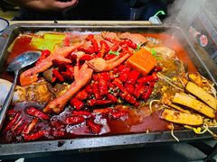 牛油火锅烤鱼-探鱼·鲜青椒爽麻烤鱼(银泰城店)