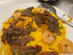 至尊滑蛋三拼饭-有章牛杂(石厦店)