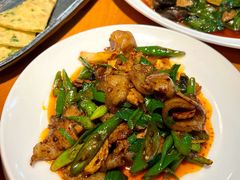 蒜苗回锅肉-永乐饭店