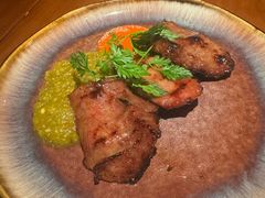 牛舌配烧烤酱-Laures·月桂西班牙碳烤餐厅(十尚坊店)