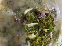雪菜笋丝鲜牛肉年糕-何永光123鲜牛肉馆(1号店)