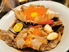 -草家酱蟹炭火烤肉店(珲春南路一店)