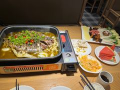 -坂上烧铁板鮰鱼(和谐广场店)