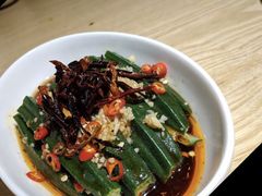 凉拌秋葵-聚味瞿记·龙虾堂(望城店)