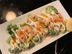 虾仁鸡蛋西兰花沙拉-Let's Taipei 非常烘焙(太古里店)