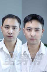 -型男帮男士假发补发·佩戴式发型
