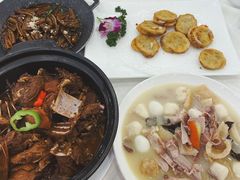 椒盐藕夹-怡园饭店-餐厅(四望亭店)