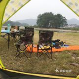 帐篷也好搭起来，烧烤的好地方
