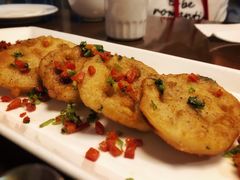 椒盐藕夹-枣子树素餐厅(铂金城店)