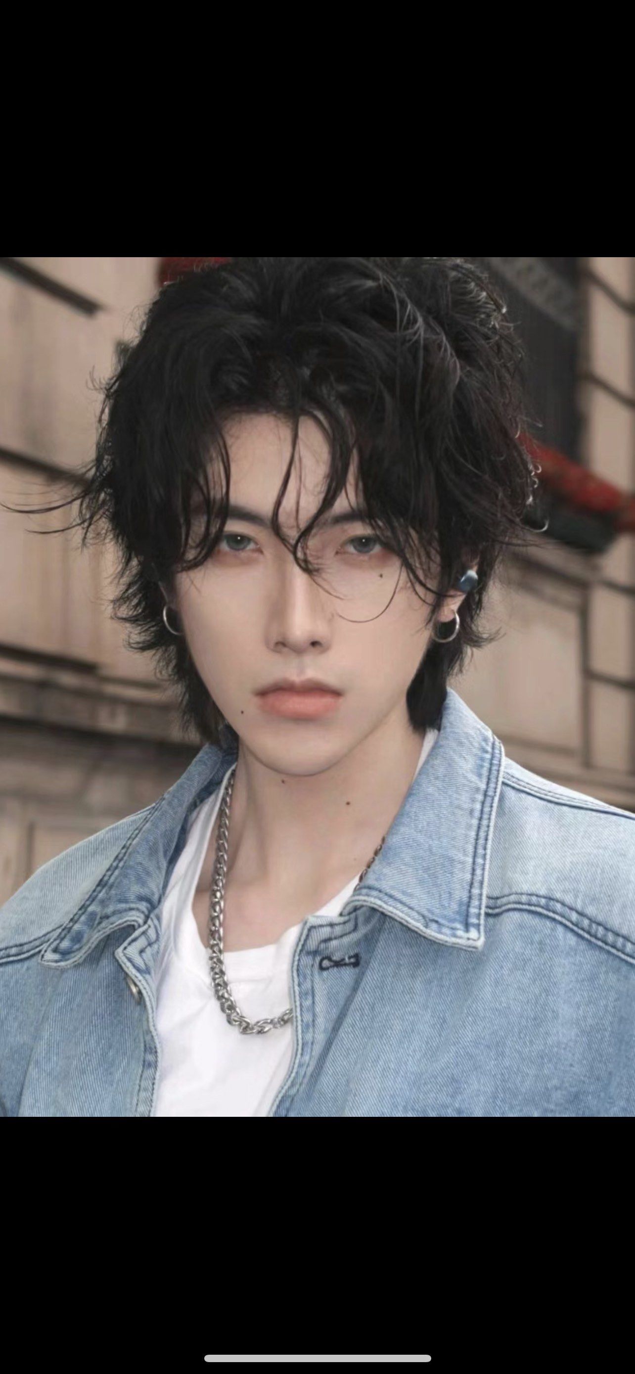 男生长发免打理造型